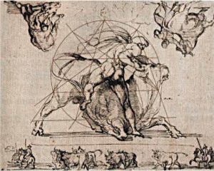 dibujo vaciado de pisos Théodore Géricault